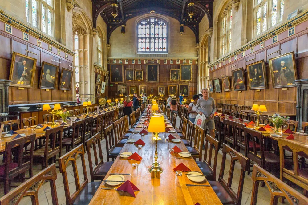 Oxford University Christ Church College Hall Harry Potter
